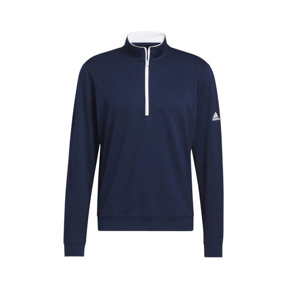 adidas Other - Adidas Performance Light Weight Quarter-Zip Golf Pullover Collegiate Navy Size L